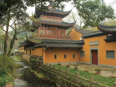 杭州三天竺法镜寺修缮-下天竺法镜寺施工